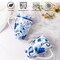 Tea Mug with Infuser and Lid, 18 Ounce Large Ceramic Loose Leaf Cup, Microwave, Dishwasher Safe, Perfect for Tea Lovers